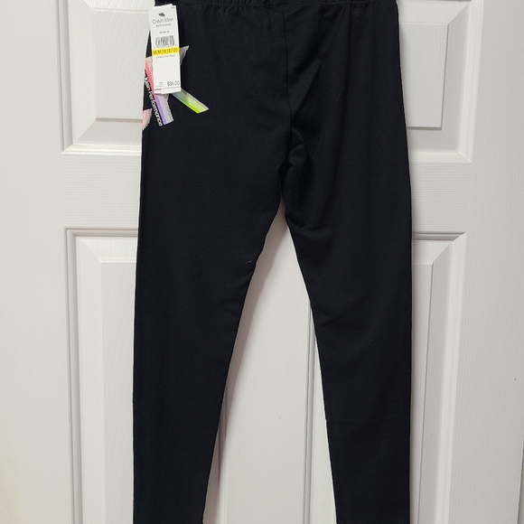 Kids Calvin Klein Performance Leggings Pants - Picture 3 of 10